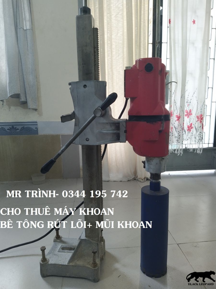 thuê máy khoan rút lõi bê tông