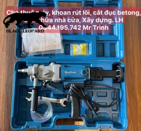CHO THUÊ MÁY KHOAN RÚT LÕI BÊ TÔNG CẦM TAY TP HCM VÀ CÁC TỈNH